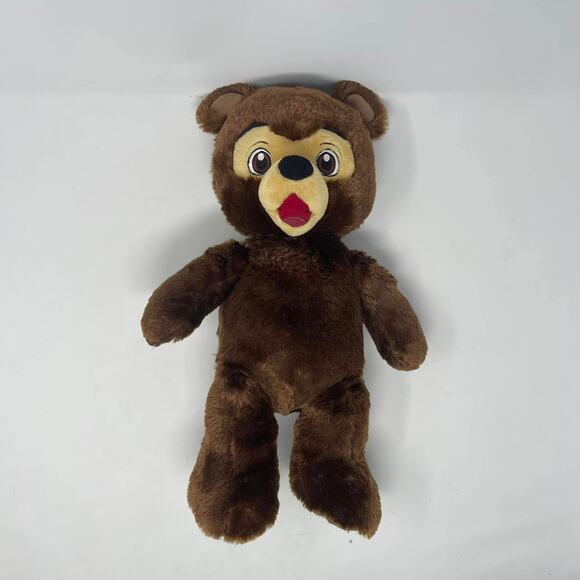 Build-A-Bear‎ Brinley Brown Teddy Bear w/USA Leotard Red White Blue 16” Plush - Picture 10 of 15